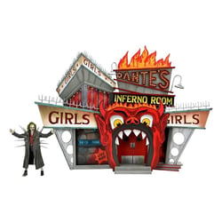Beetlejuice 1988 - Diorama Trenchcoat avec Spikes Inferno Room Deluxe Set - Neca