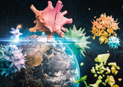 Puzzle 1000 pièces - Planète Terre 2020 - Schmidt Spiele