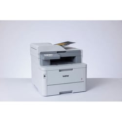 Imprimante multifonction 4 en 1 LED couleur Brother MFCL8390CDWRE1 - Blanc, Gris - 21,9 kg