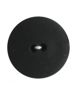 Carte de 2 boutons classique noir 28mm - Distrifil Noir