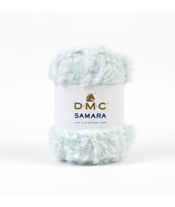 Pelote de Fourrure SAMARA - 100g - DMC : Douceur et Élégance pour vos Projets Tricot 416 Bleu