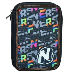 Trousse garnie Nerf Pattern 20 CM - 2 compartiments