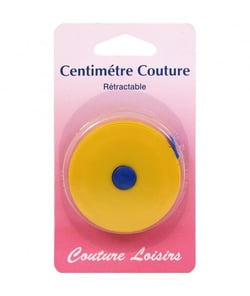 Centimètre couture rétractable 150 cm - Distrifil Multicolore