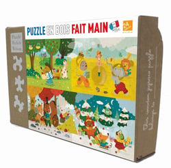 Les saisons de Gaëlle Picard - Puzzle Michèle Wilson