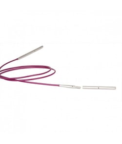 Cable violet 120cm aigu. circulaires/crochet interchangeables -Knitpro Violet