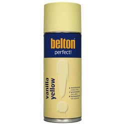Bombe de peinture - Jaune vanille - Tous supports - Belton Perfect! - 400ml
