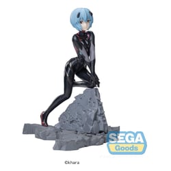 Evangelion: 3.0+1.0 Thrice Upon a Time - Statuette Luminasta Vignetteum Tentative Name : Rei Ayanami 30th Anniversary Ver. 19 cm - Sega