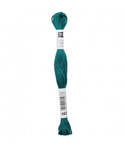 Fil à broder mouliné Uni - Rico Design 163 Vert