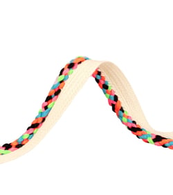 Bobine 20m depassant multicolore 13mm beige