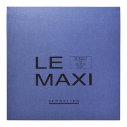 Bloc à dessin Sennelier - Le Maxi - Papier 90 g - Blanc - 25 x 25 cm