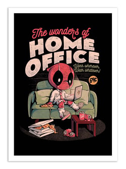 Affiche 30 x 40 cm - The wonders of Home office - EduEly