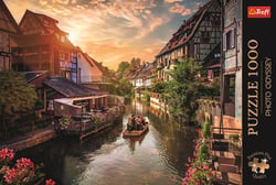 Puzzle 1000 pièces - Photo Odyssée : La Petite Venise à Colmar. France - Trefl