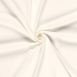 Tissu Jersey piqué lourd de viscose James uni Blanc cassé