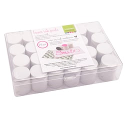 Tampons encreurs en mousse Vaessen Creative - 24 pièces - Mousse