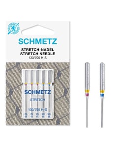 Aiguilles Stretch pour Machine - Assortiment mix 75-90 - 130/705H-S - 5 pces - SCHMETZ Marron