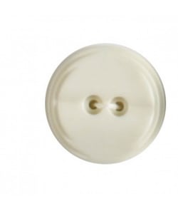 Carte de 3 boutons layette et enfant blanc 23mm - Distrifil Ecru