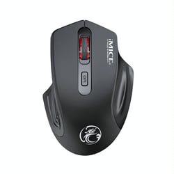 Souris Sans Fil Rechargeable 4 Boutons 1600 DPI Silencieuse Pour PC et Laptop YONIS