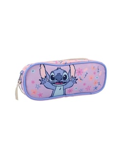 mybagstory – Trousse Stitch Violet à Double Compartiments 22 cm