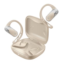 Swissten Écouteurs Sport Bluetooth Oreillette Ouverts Conduction Aérienne Certifiés IP54 Beige
