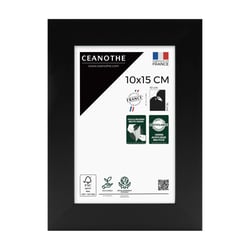 Cadre photo Design Éternel noir 10x15 cm