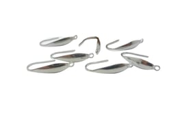 10 crochets boucles d'oreille Acier inoxydable 20*11mm