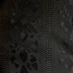 Simili cuir Comodo Noir - Par 50 cm