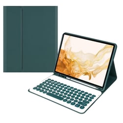 Clavier Pour Tablette Avec Étui Cuir Et Touches Rondes Couleurs Bonbon Vert YONIS