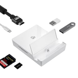 Câble HDTV Multi-Fonctions Pour Écrans Avec Base De Recharge Ultra Rapide YONIS