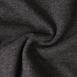 Tissu Polyviscose touché Cachemire Gris anthracite chiné