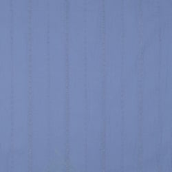 Tissus Coton broderie Linéa bleu sur fond Bleu lavande - Au mètre