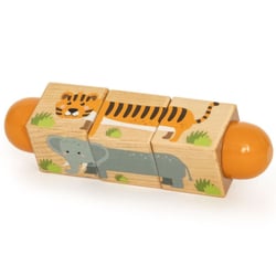 Keycraft - Blocs Tournants Safari en Bois FSC 100%