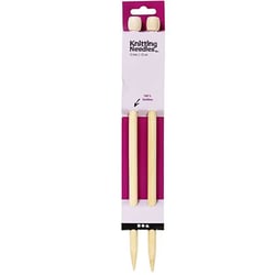 2 Aiguilles À Tricoter En Bambou 35 cm - Ø 12 mm