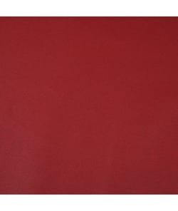 Tissu coton enduit rouge de 160 cm de largeur Rouge vendu par 50 cm