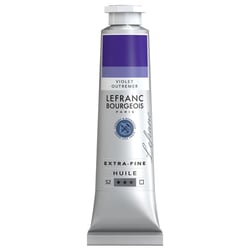 Peinture à l'huile - Extra-fine - Violet outremer - 57 - Lefranc Bourgeois - 40ml