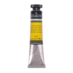 Gouache - Extra-fine - Ton jaune de cadmium foncé - 543 - Tube de 21ml - Sennelier
