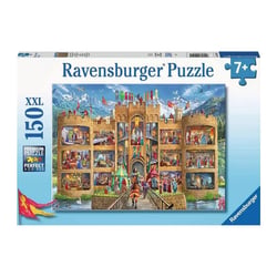 Puzzle 2D 150 pièces - Bienvenue au château des chevaliers - Ravensburger