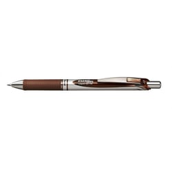 Stylo Energel - Pointe moyenne - 0.7mm - Marron - Pentel