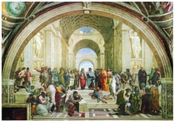 Puzzle 1000 pièces - Raphaël : L'école d'Athènes - Eurographics