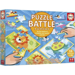 Puzzle 2D 9 pièces - Battle Jr Animals - EDUCA