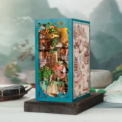 Book Nook Kit DIY Figured'Art 280 pièces - La Vie de Su Dongpo - Diorama Maquette à construire