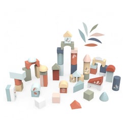 Speedy Monkey – 50 blocs boite a formes et construction - Beige