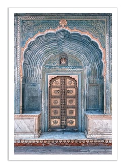 Affiche 50 x 70 cm -  Rajasthan architecture - Manjik Pictures