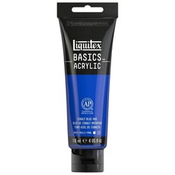 Peinture Acrylique en tube bleu de cobalt 118ml - Liquitex Basics