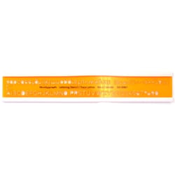 Trace Lettres ISO 7 mm