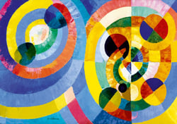 Puzzle 1000 pièces - Robert Delaunay - Circular Forms, 1930 - Bluebird Puzzle