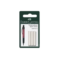 Lot de 3 gommes de rechange - Faber-Castell - Pour Perfect Pencil Magnum