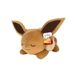 Peluches Pokémon Évoli endormi 45 cm ultra-douce