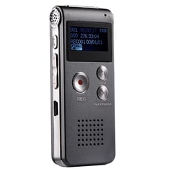 Dictaphone Professionnel USB Avec Enregistreur Vocal, Lecteur MP3 WAV et Fonction VAR