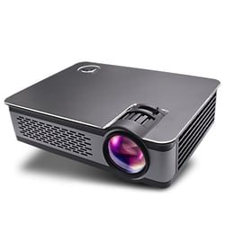 Vidéoprojecteur HDMI Full HD Haut-Parleurs Stéréo LED LCD Télécommande Noir YONIS
