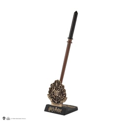 Stylo baguette avec socle & marque-page lenticulaire Drago Malefoy - Harry Potter